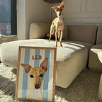 Stripy - Custom Pet Portrait