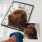 Polka Dots | Custom Pet Portrait