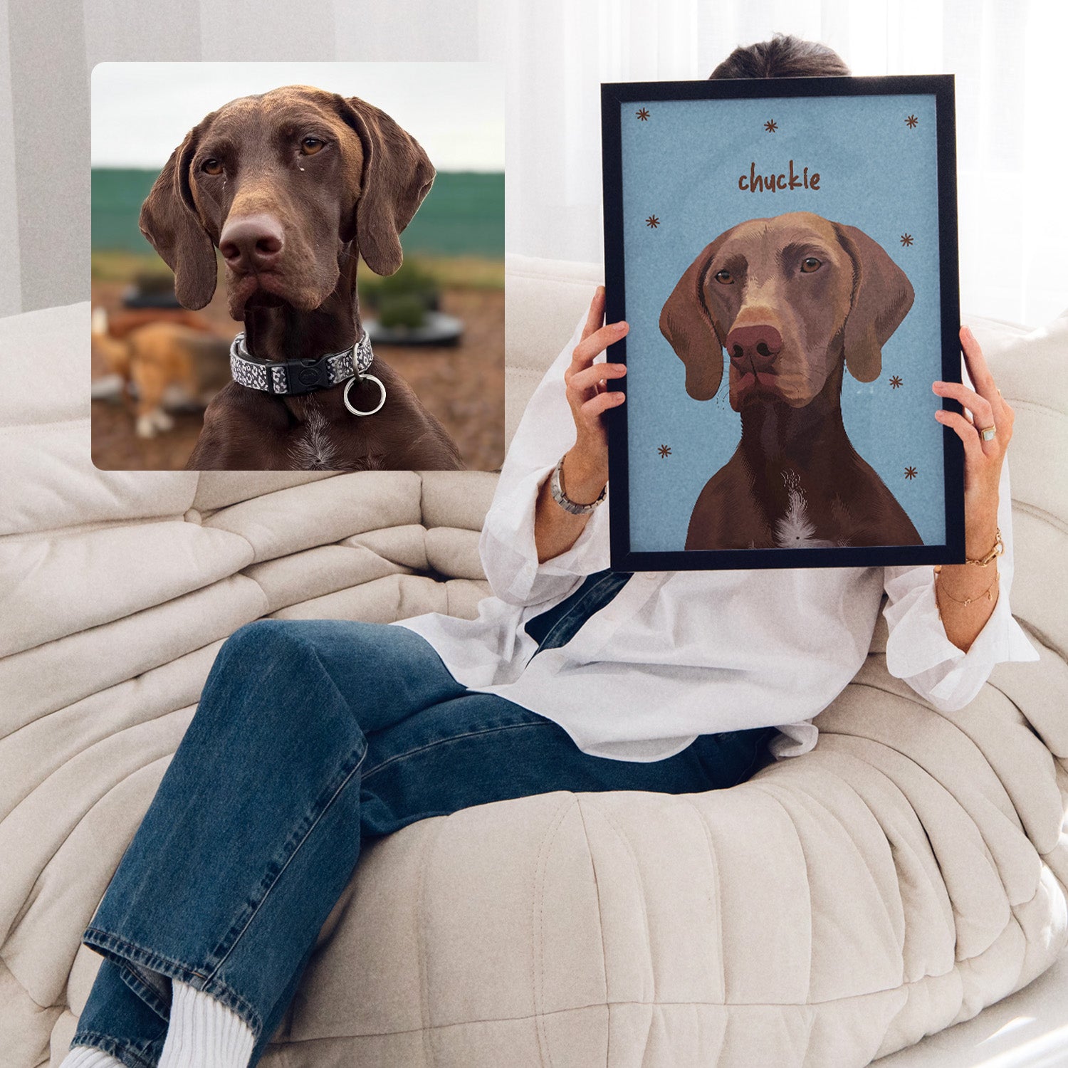 Sunday Morning | Custom Pet Portrait (NEW)
