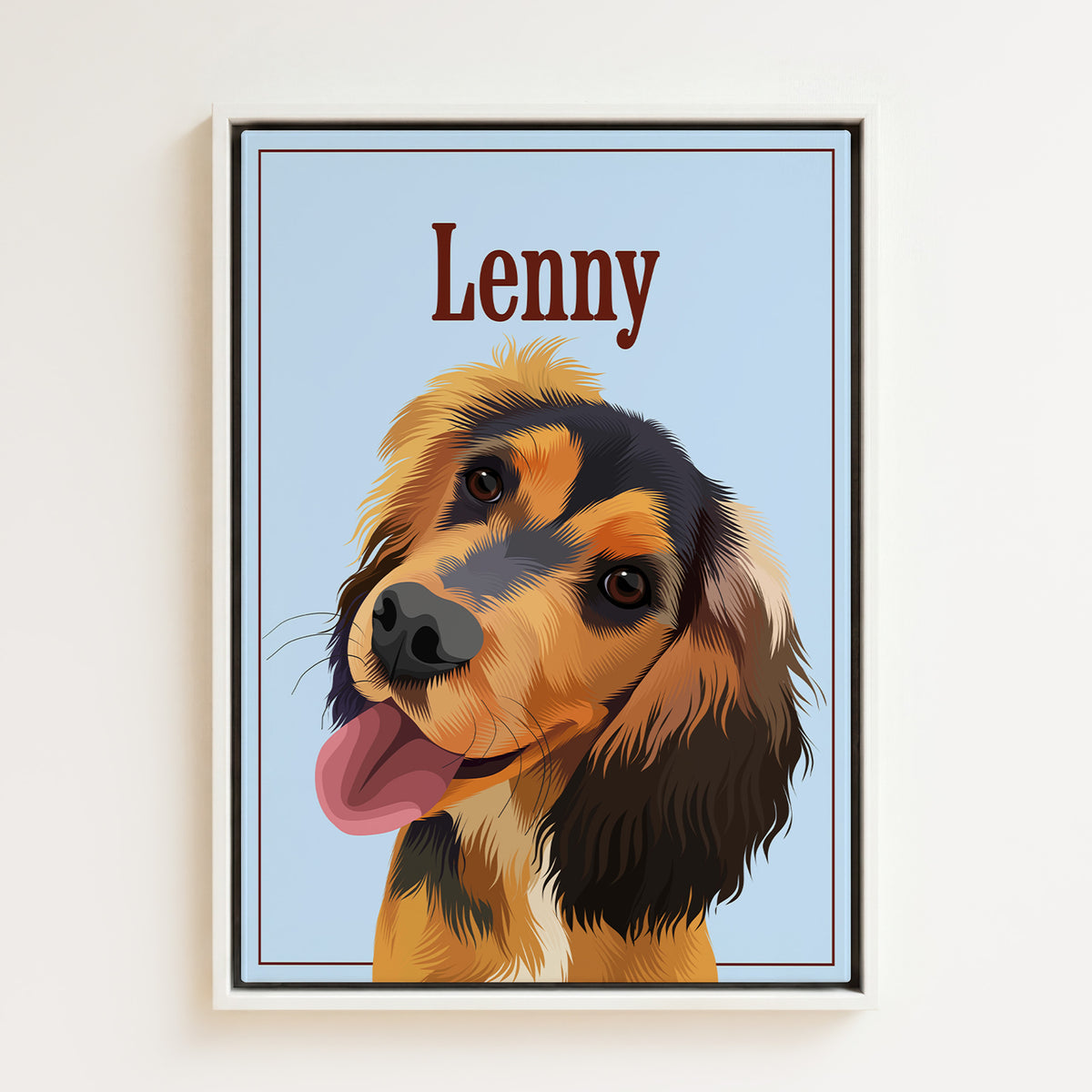 Breakfast Club | Custom Pet Portrait Canvas