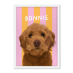 Stripy - Custom Pet Portrait