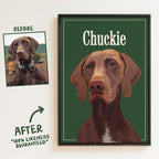 Breakfast Club | Custom Pet Portrait Canvas
