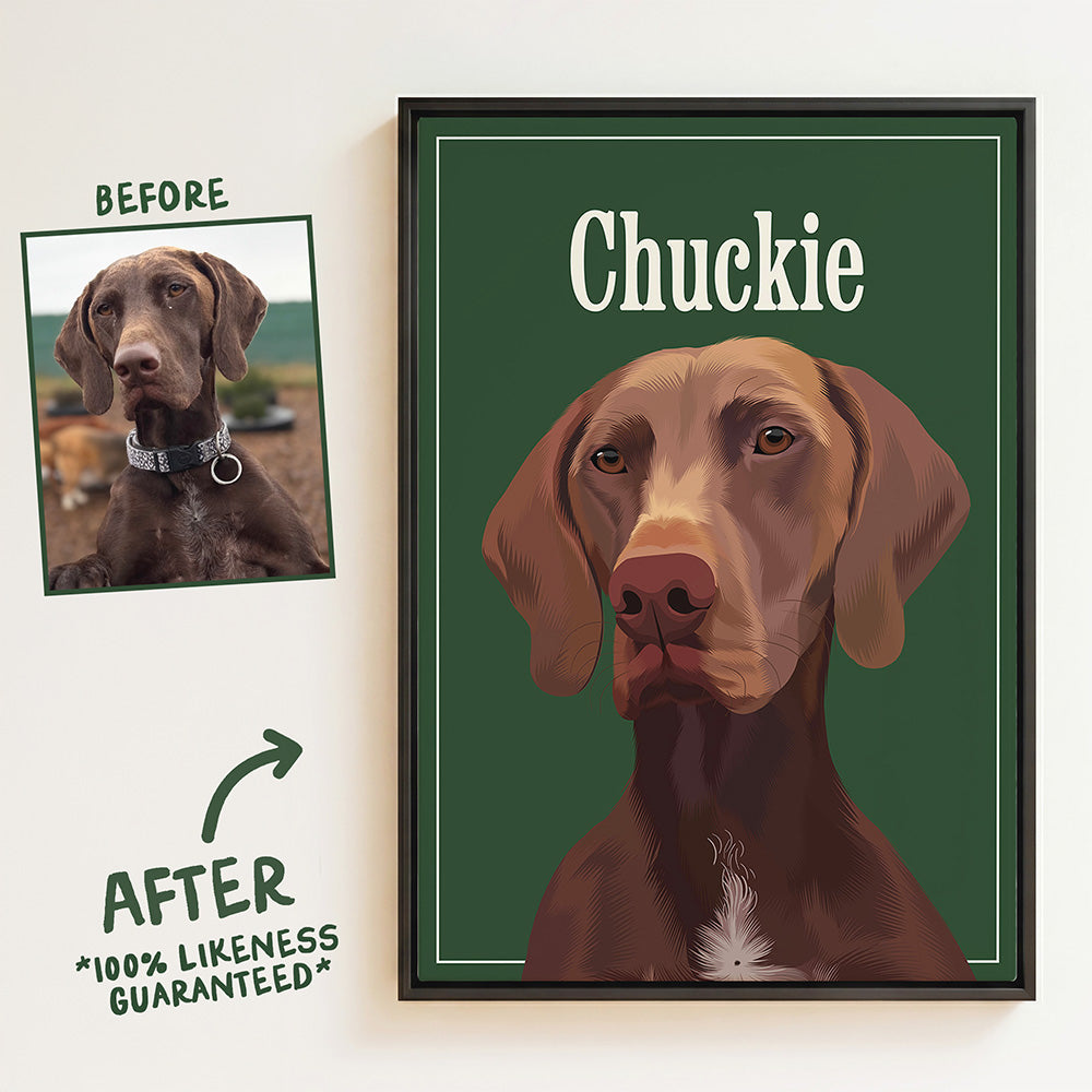 Breakfast Club | Custom Pet Portrait Canvas