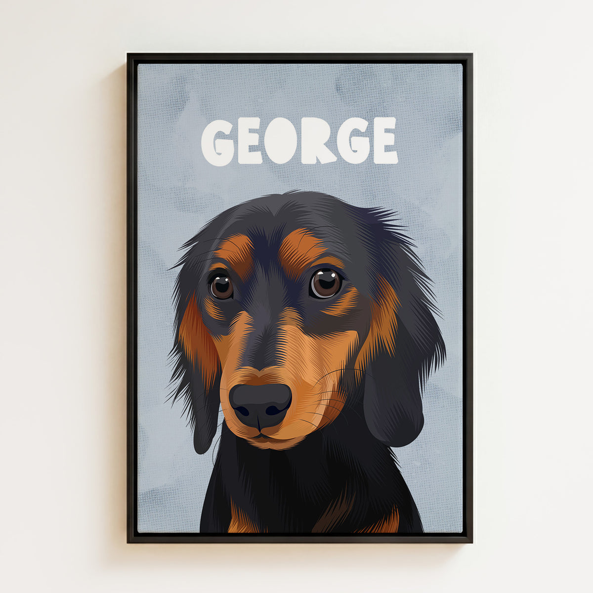 Wanderer | Custom Pet Portrait Canvas