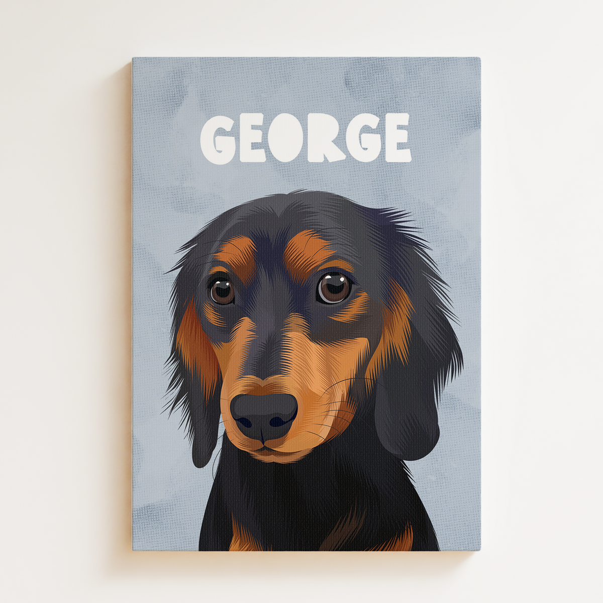 Wanderer | Custom Pet Portrait Canvas