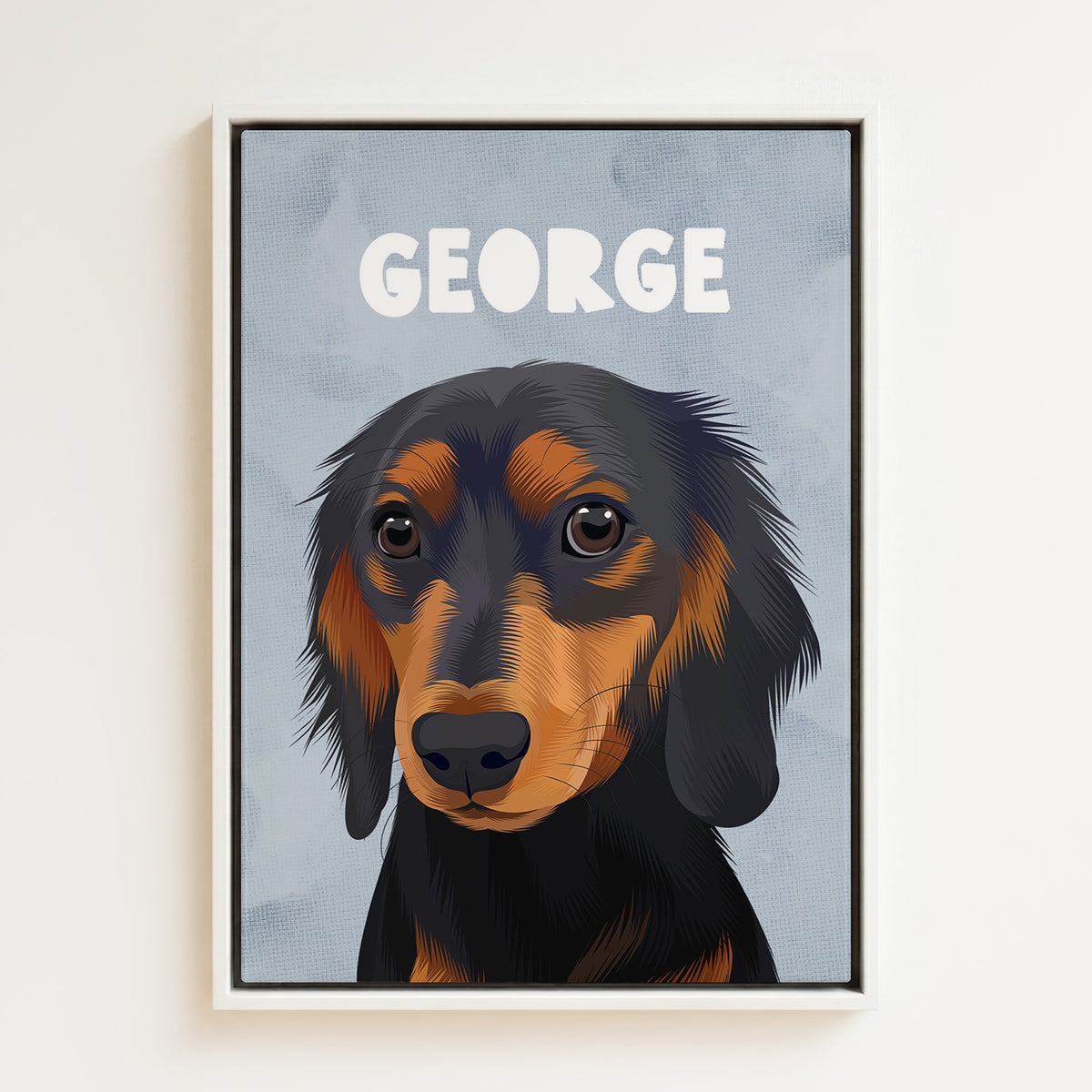 Wanderer | Custom Pet Portrait Canvas