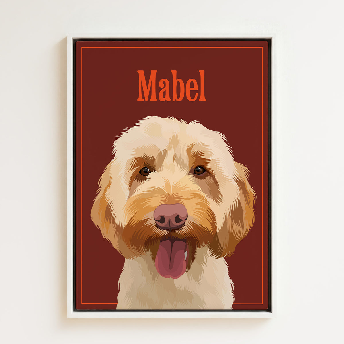 Breakfast Club | Custom Pet Portrait Canvas