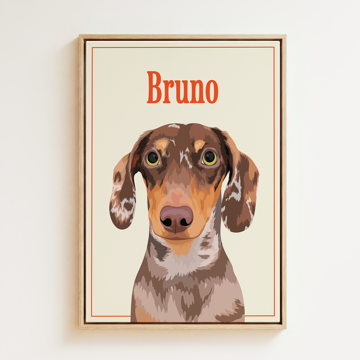 Breakfast Club | Custom Pet Portrait Canvas