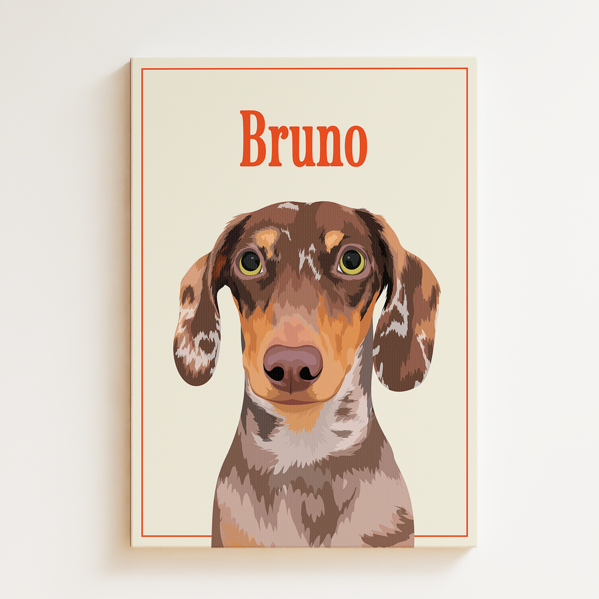 Breakfast Club | Custom Pet Portrait Canvas