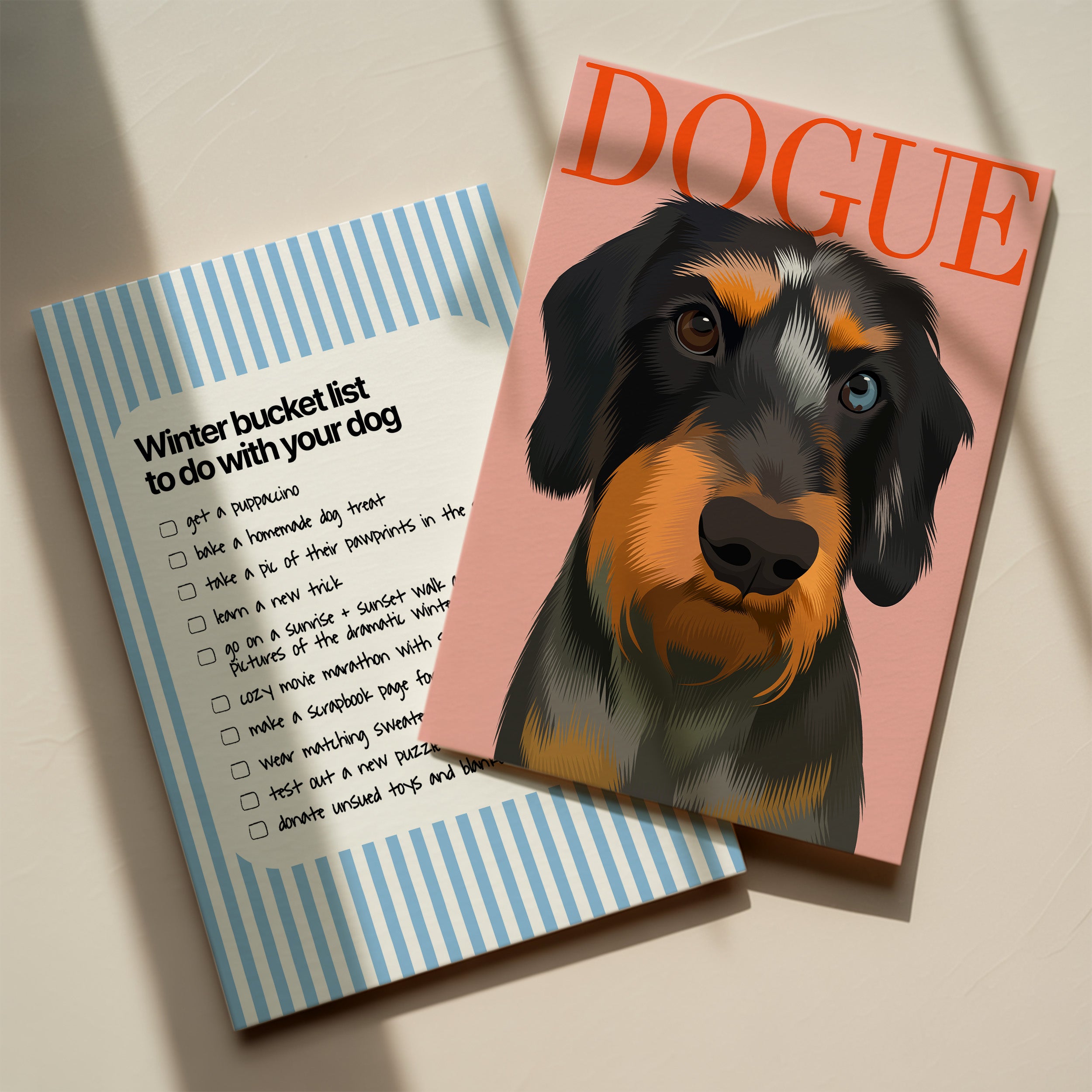 Dogue | Custom Pet Portrait
