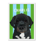 Stripy - Custom Pet Portrait