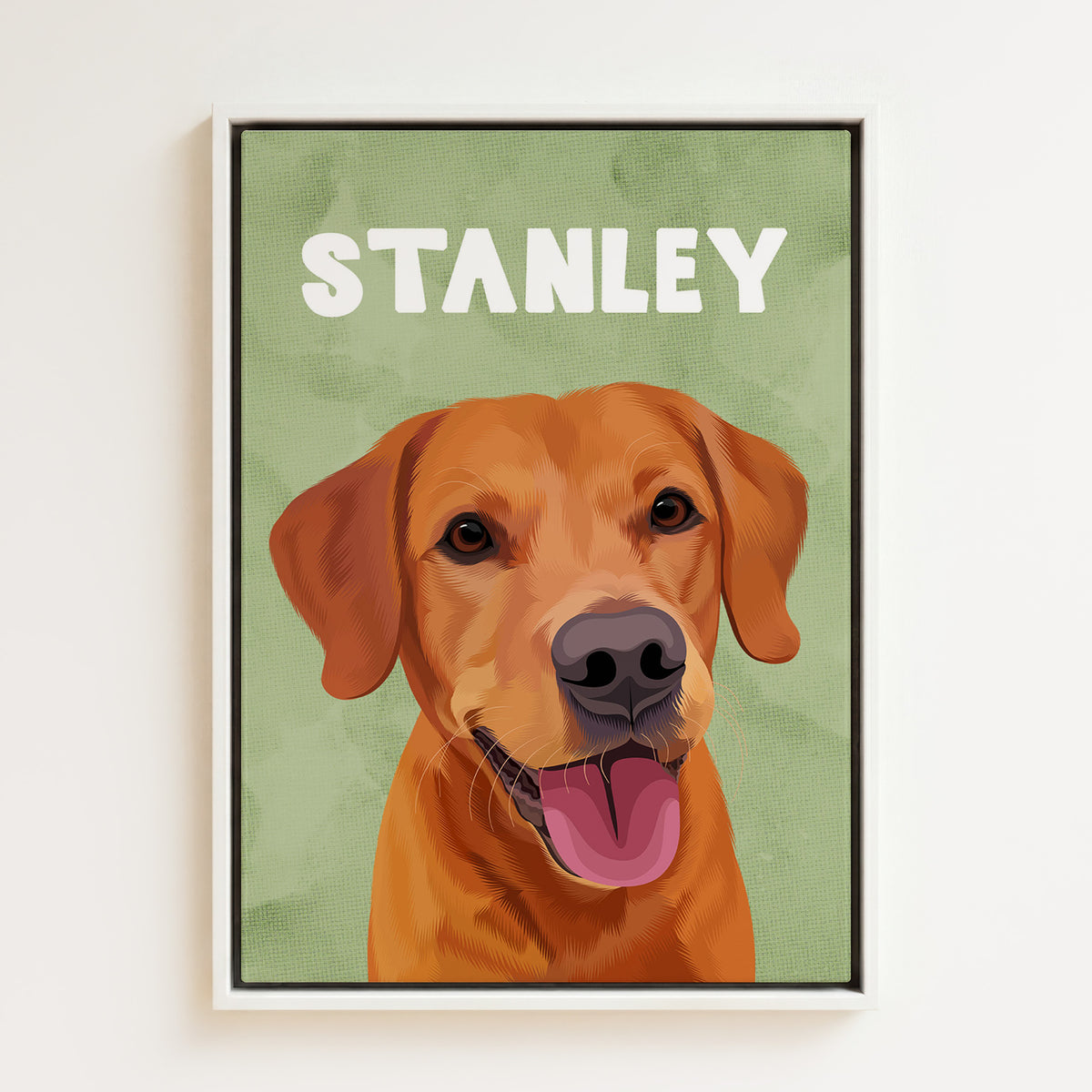 Wanderer | Custom Pet Portrait Canvas