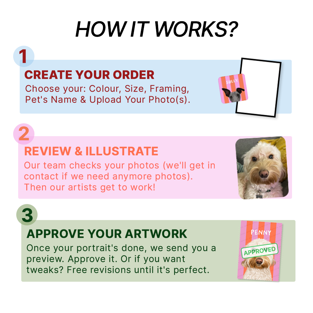 Stripy - Custom Pet Portrait