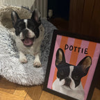 Stripes | Custom Pet Portrait