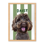 Stripy - Custom Pet Portrait
