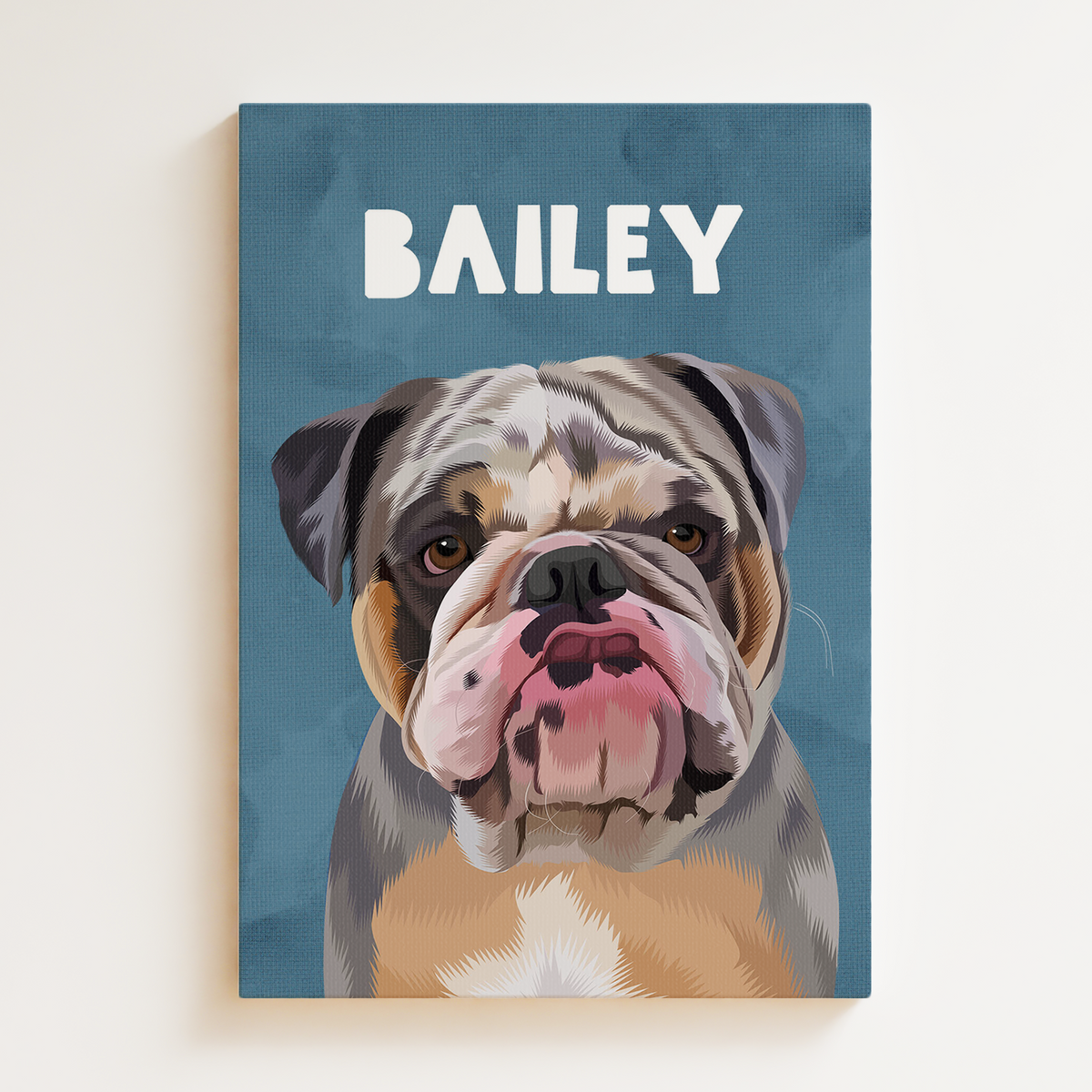 Wanderer | Custom Pet Portrait Canvas