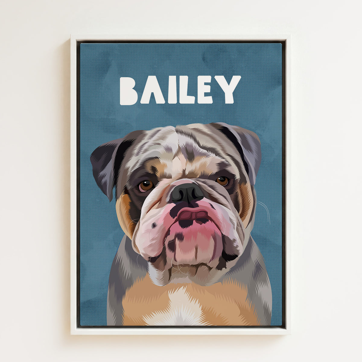 Wanderer | Custom Pet Portrait Canvas