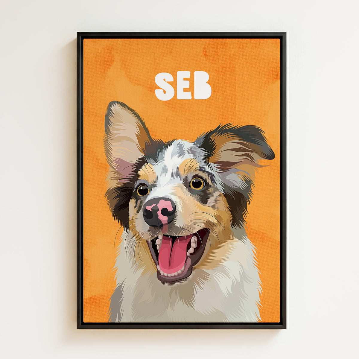 Wanderer | Custom Pet Portrait Canvas