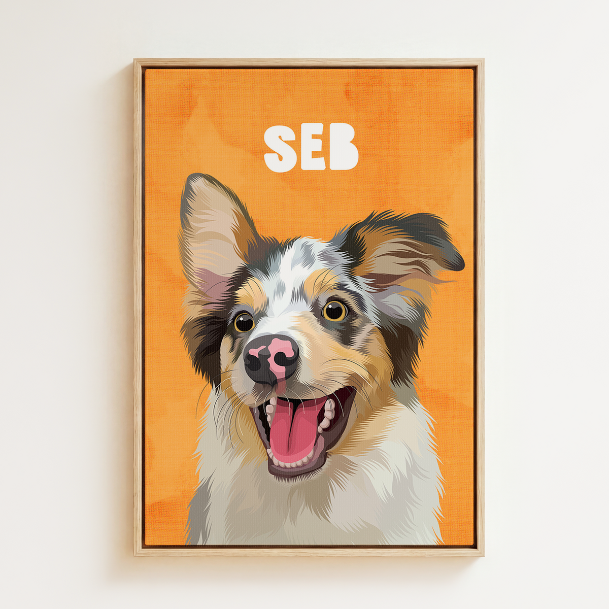 Wanderer | Custom Pet Portrait Canvas