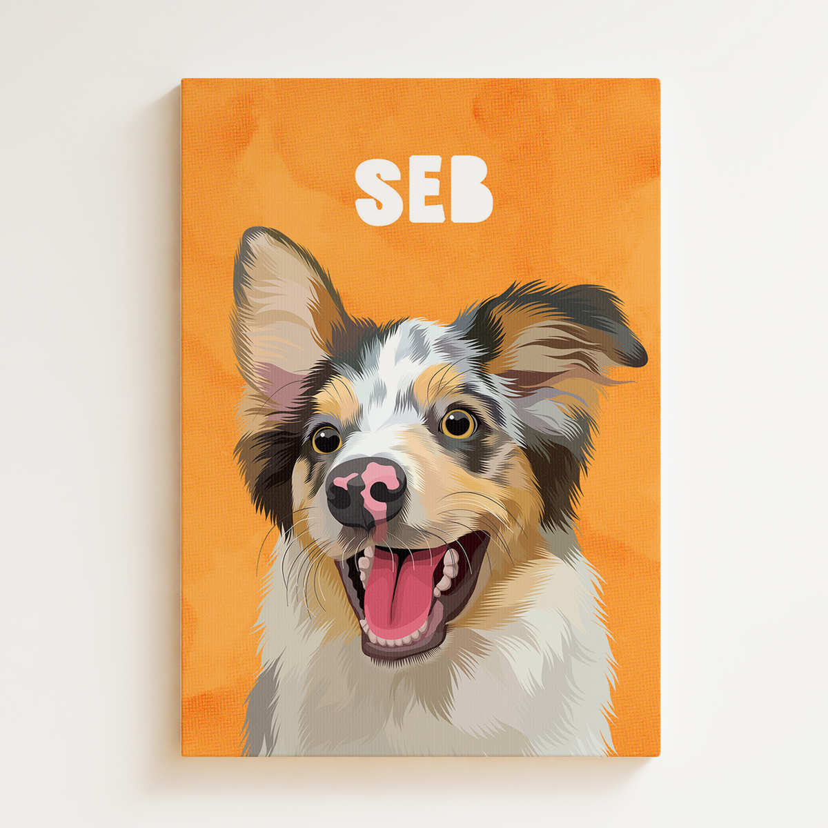 Wanderer | Custom Pet Portrait Canvas