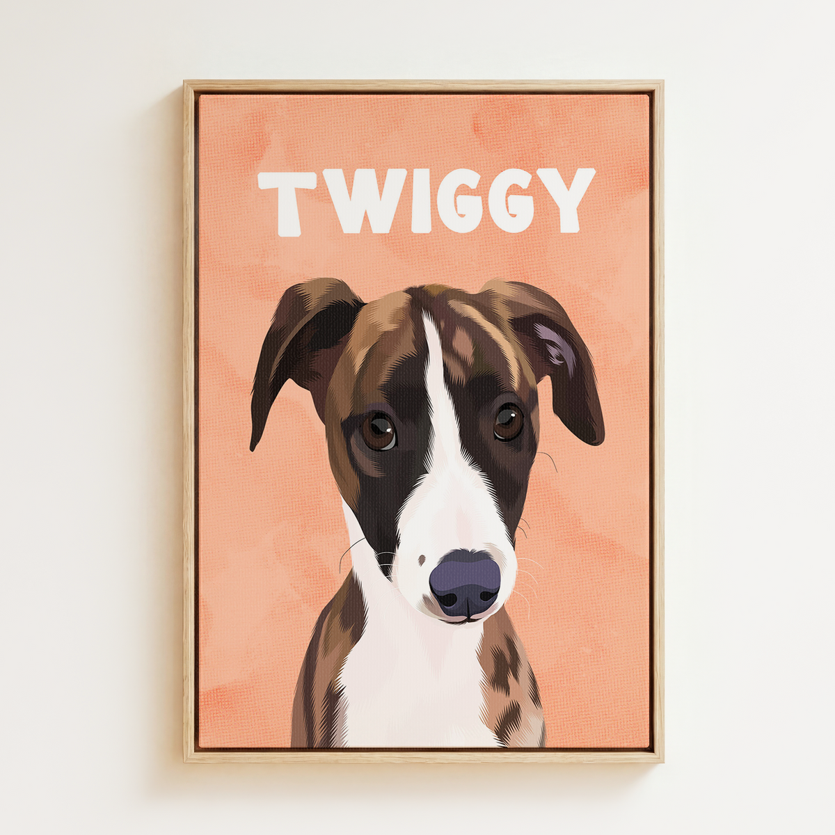 Wanderer | Custom Pet Portrait Canvas