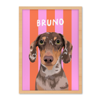 Stripy - Custom Pet Portrait