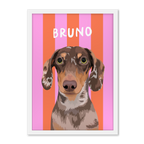 Stripy - Custom Pet Portrait