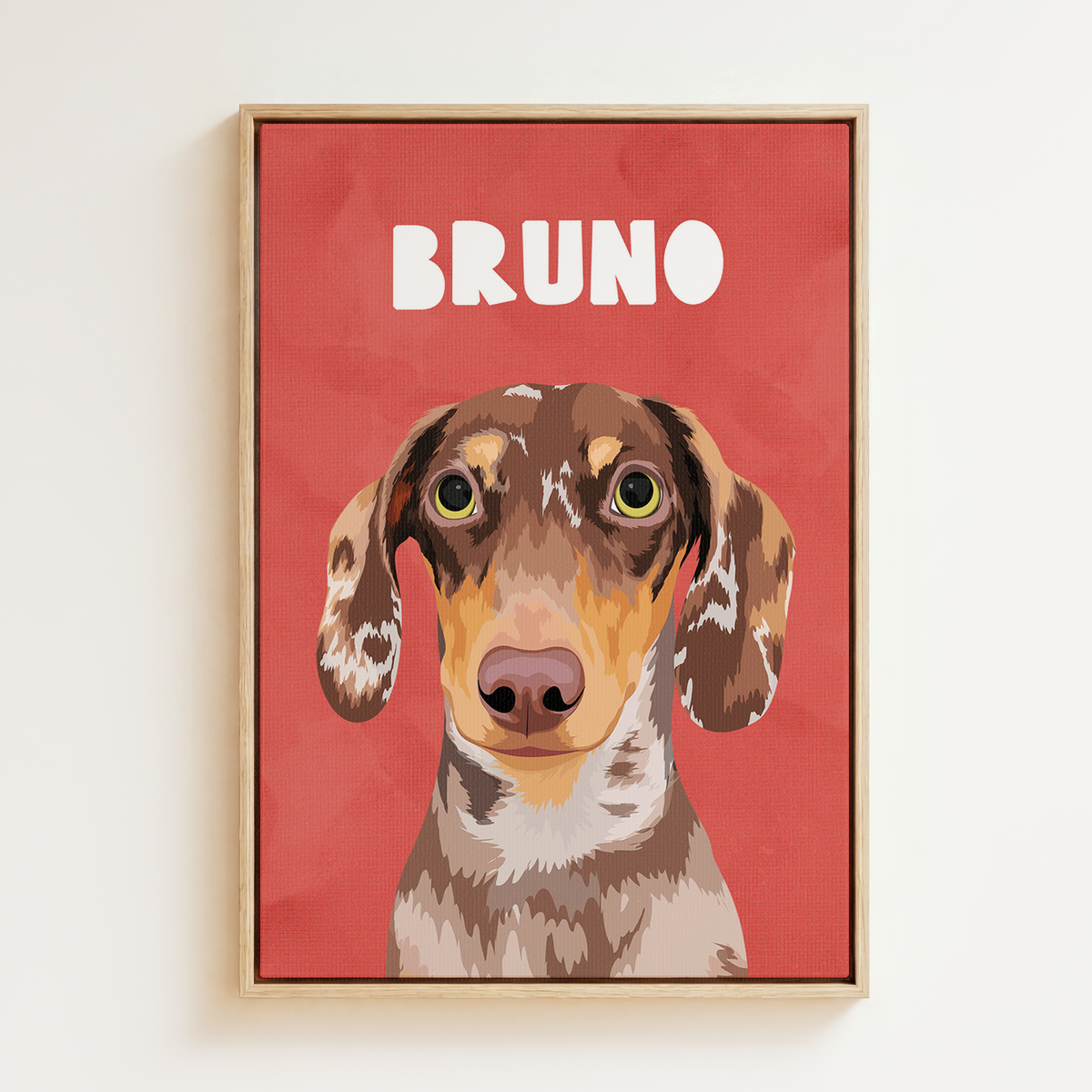Wanderer | Custom Pet Portrait Canvas