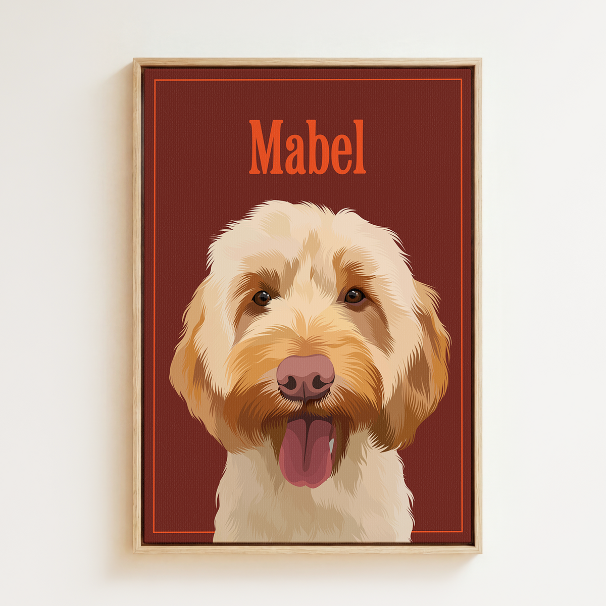 Breakfast Club | Custom Pet Portrait Canvas