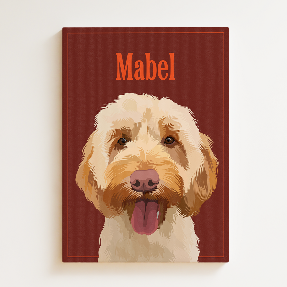 Breakfast Club | Custom Pet Portrait Canvas