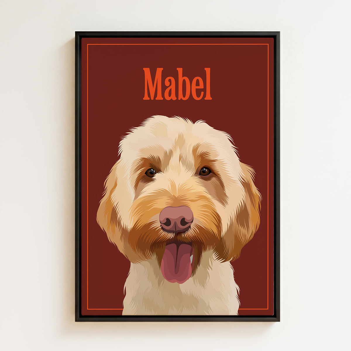 Breakfast Club | Custom Pet Portrait Canvas
