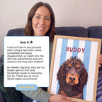 Stripy / Custom Pet Portrait