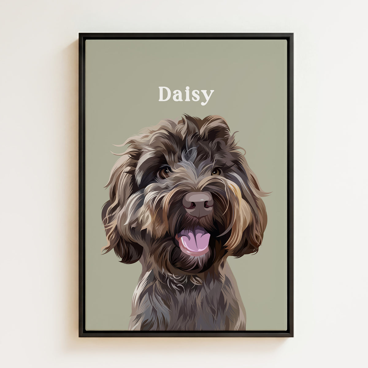 Classic | Custom Pet Portrait Canvas