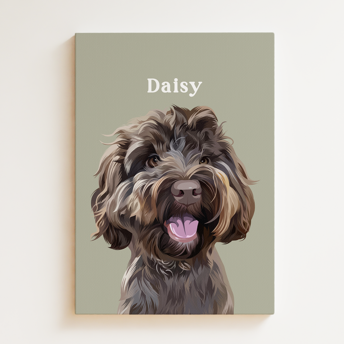 Classic | Custom Pet Portrait Canvas