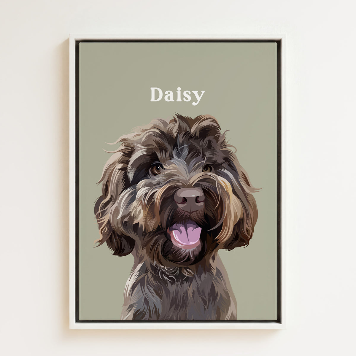 Classic | Custom Pet Portrait Canvas