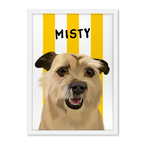 Stripy - Custom Pet Portrait