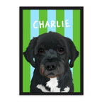 Stripy - Custom Pet Portrait
