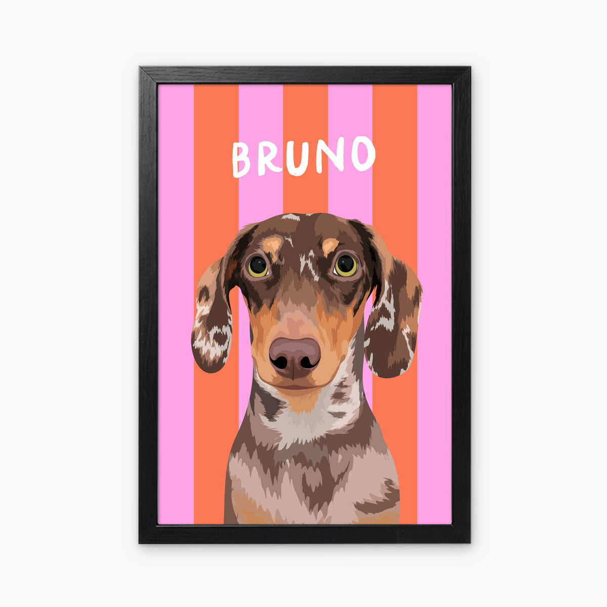 Stripy | Custom Pet Portrait