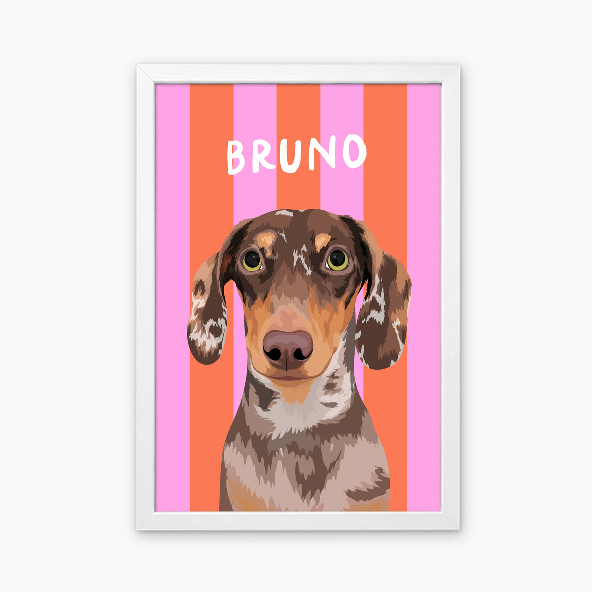 Stripy | Custom Pet Portrait
