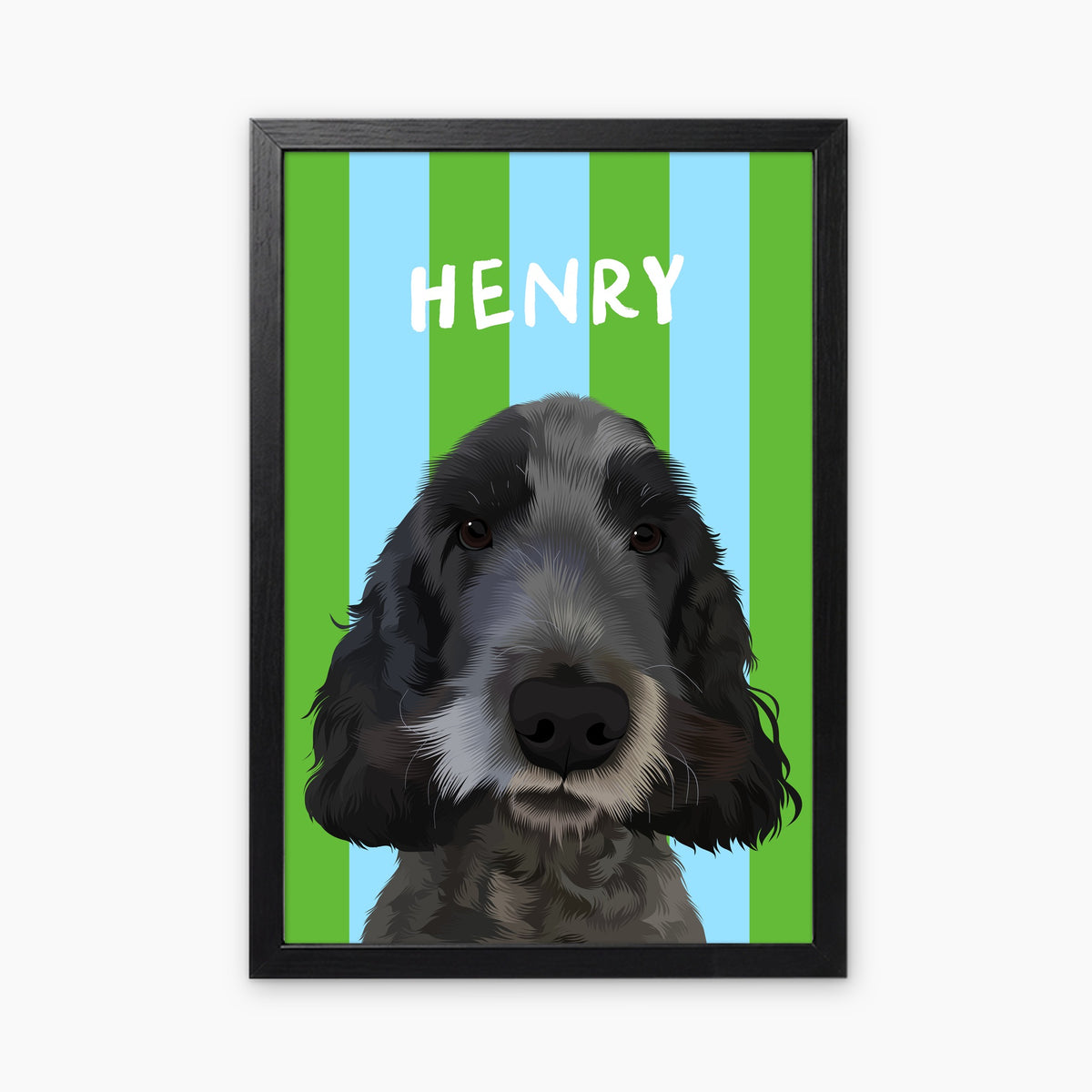 Stripy | Custom Pet Portrait